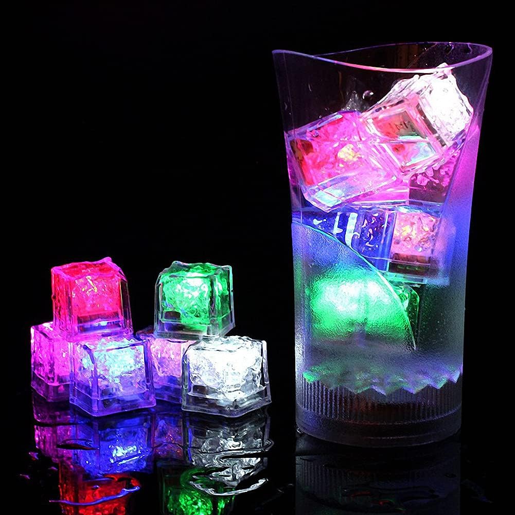 LED-isterninger | Oplyser dine drinks | Sæt med 12 stk.