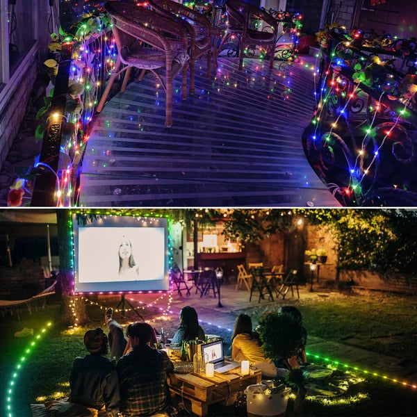 Smart LED-julebelysning | Styres via app