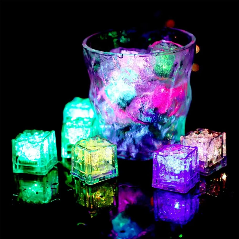 LED-isterninger | Oplyser dine drinks | Sæt med 12 stk.