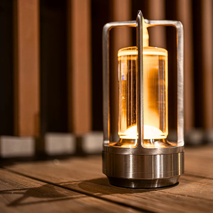 Lumelia™ Krystallygte med LED-belysning | Stemningsfuld Dekoration