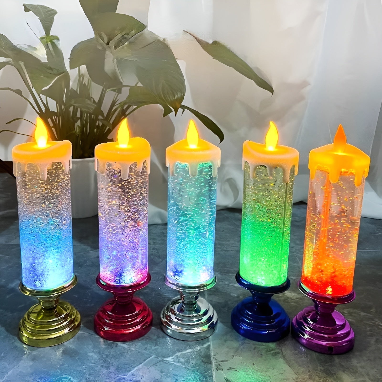 LED Stearinlys | Stemningsfuld belysning med timerfunktion