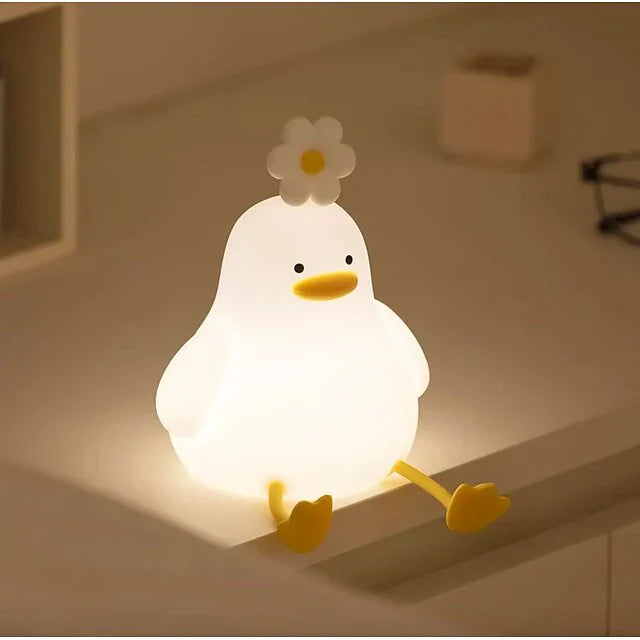Ducky LED-natlys | Blødt og beroligende lys